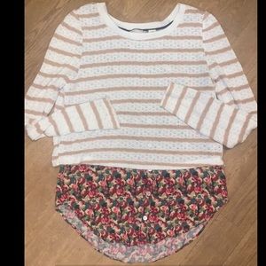 Anthropology 9-H15 STCL Long sleeve knit